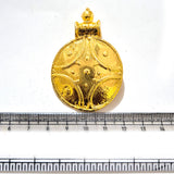Large Gold Plated Statement Pendant | Limited Stock Sale | Jewelry Making Pendant | Single Piece