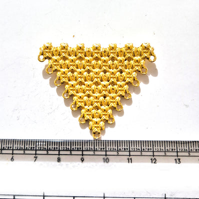 Large Gold Plated Statement Pendant | Limited Stock Sale | Jewelry Making Pendant | Single Piece