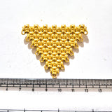 Large Gold Plated Statement Pendant | Limited Stock Sale | Jewelry Making Pendant | Single Piece