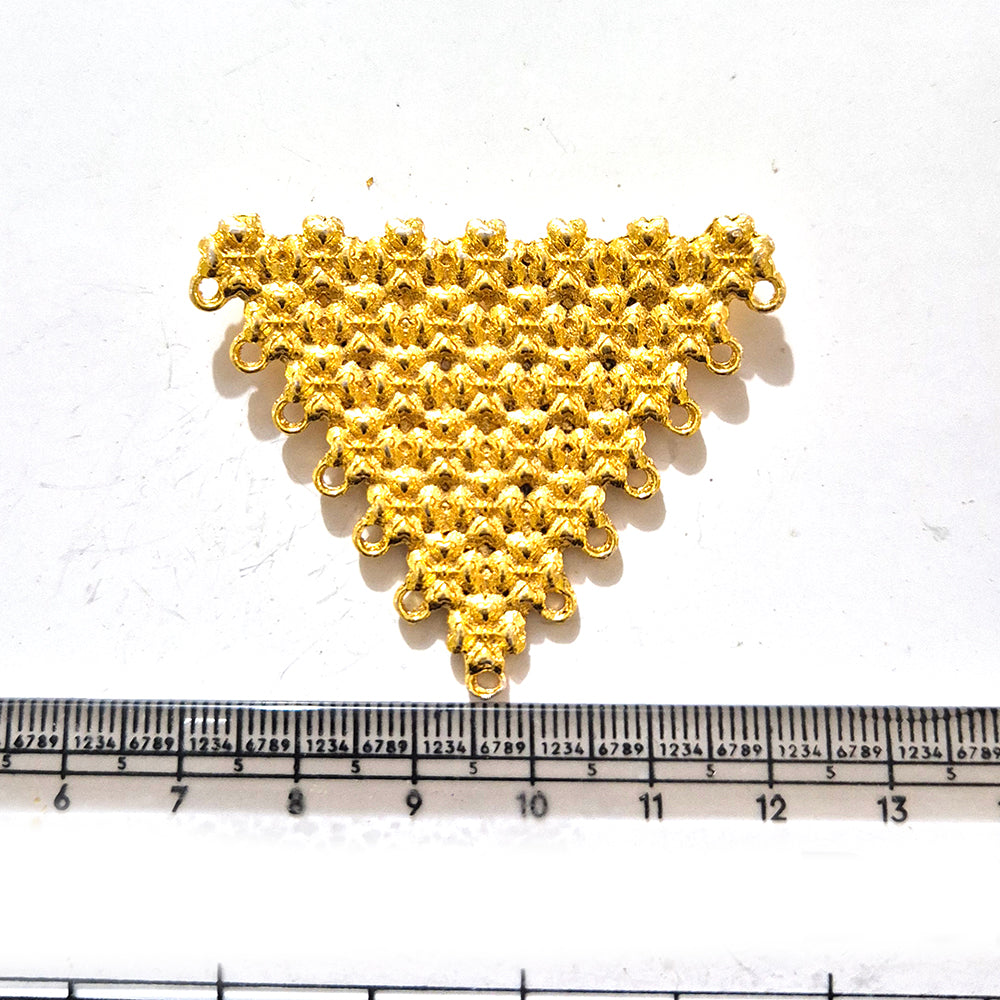 Large Gold Plated Statement Pendant | Limited Stock Sale | Jewelry Making Pendant | Single Piece