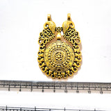 Large Gold Plated Statement Pendant | Limited Stock Sale | Jewelry Making Pendant | Single Piece