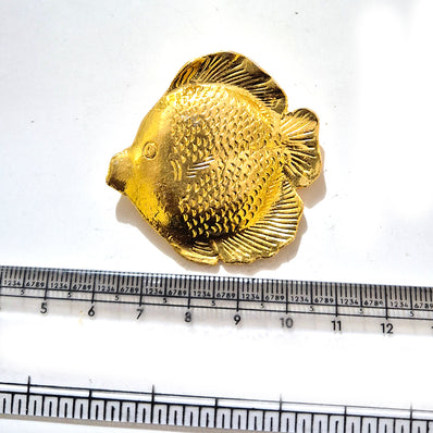 Large Gold Plated Statement Pendant | Limited Stock Sale | Jewelry Making Pendant | Single Piece