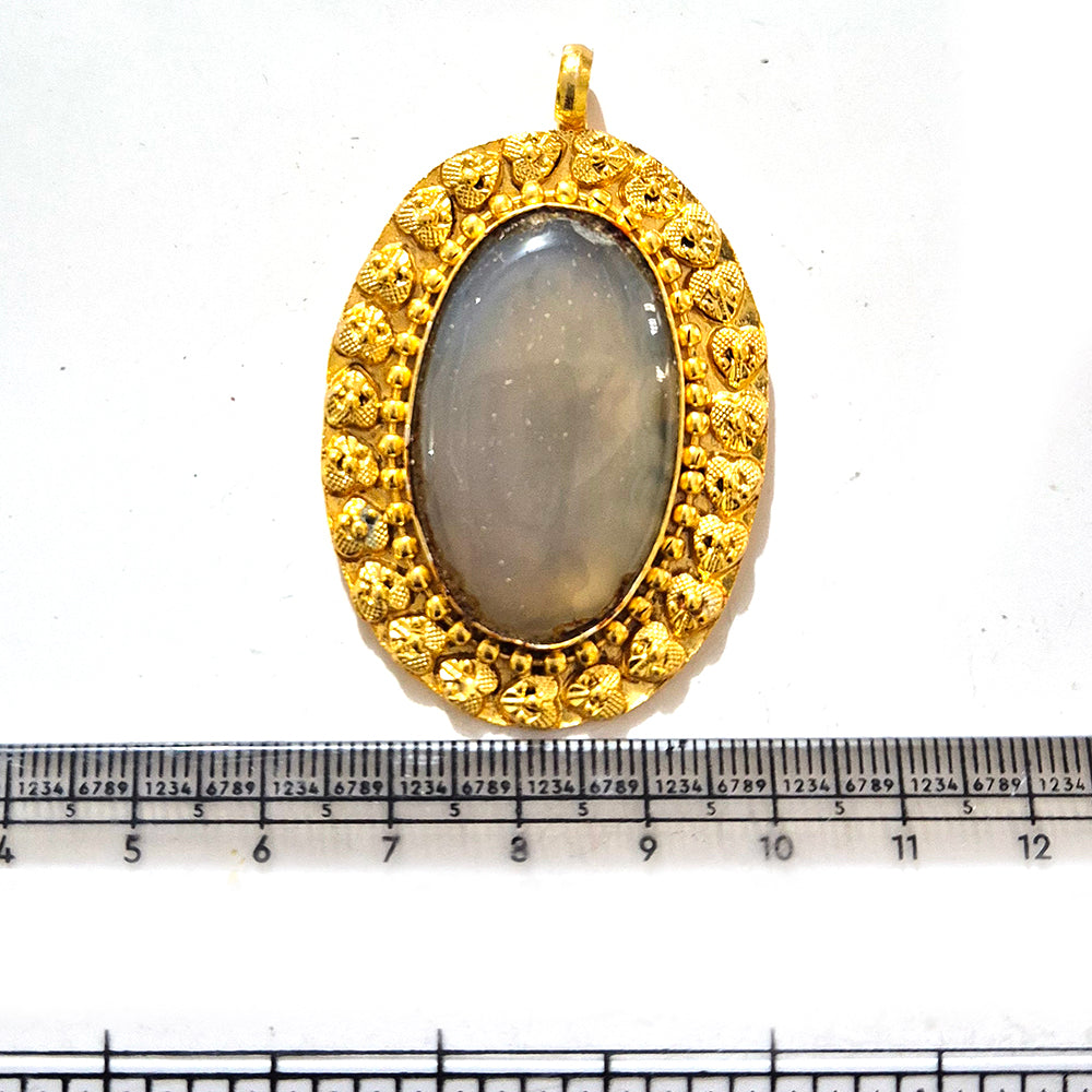 Large Gold Plated Statement Pendant | Limited Stock Sale | Jewelry Making Pendant | Single Piece