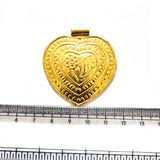 Large Gold Plated Statement Pendant | Limited Stock Sale | Jewelry Making Pendant | Single Piece