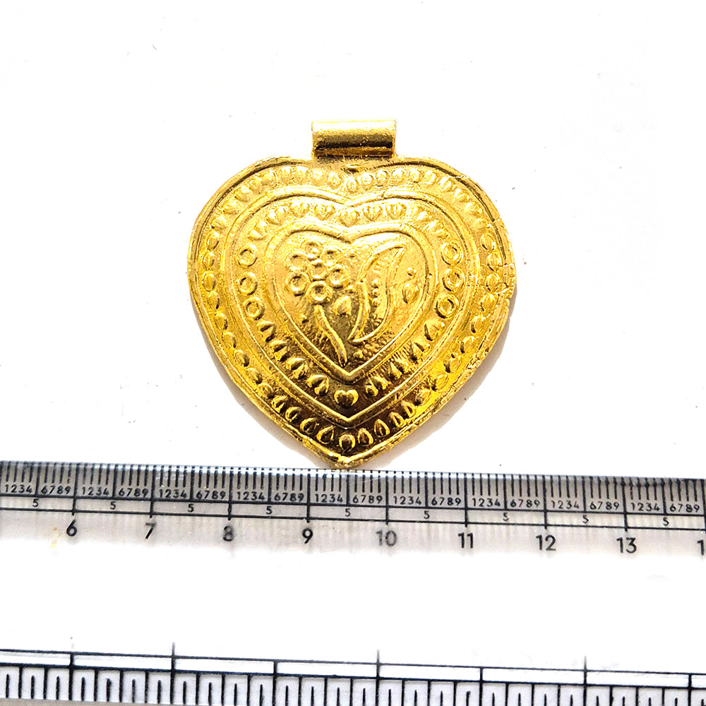 Large Gold Plated Statement Pendant | Limited Stock Sale | Jewelry Making Pendant | Single Piece