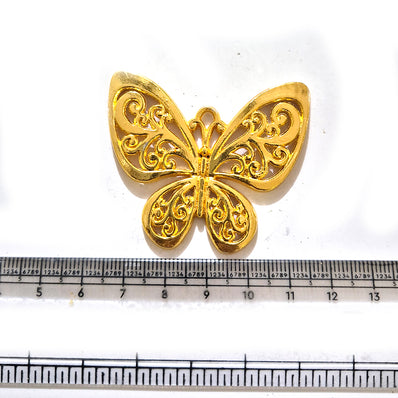 Large Gold Plated Statement Pendant | Limited Stock Sale | Jewelry Making Pendant | Single Piece