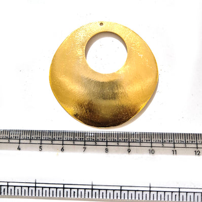 Large Gold Plated Statement Pendant | Limited Stock Sale | Jewelry Making Pendant | Single Piece