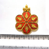 Large Gold Plated Statement Pendant | Limited Stock Sale | Jewelry Making Pendant | Single Piece