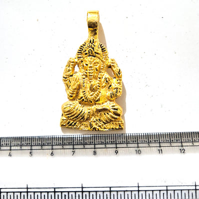Large Gold Plated Statement Pendant | Limited Stock Sale | Jewelry Making Pendant | Single Piece