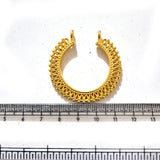 Large Gold Plated Statement Pendant | Limited Stock Sale | Jewelry Making Pendant | Single Piece