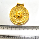 Large Gold Plated Statement Pendant | Limited Stock Sale | Jewelry Making Pendant | Single Piece