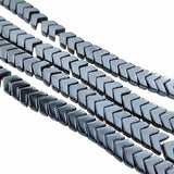 HEMATITE' 1 STRING/LINE PACK OF 8 MM 95-96 BEADS APPROX