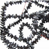 4x2.5mm Hematite Triangle Shaped Beads – 1 String, 170-180 Beads