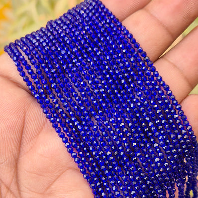 5 LINES PACK' 2 MM MINI HYDRO BEADS' 14-15 INCHES LONG