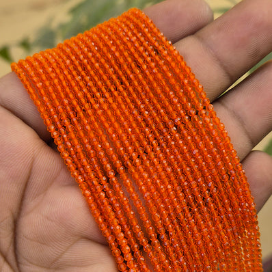 5 LINES PACK' 2 MM MINI HYDRO BEADS' 14-15 INCHES LONG
