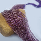 2 line/STRING PACK' 2 MM MINI DUAL SHADE HYDRO BEADS' 14-15 INCHES LONG