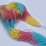 Per LINE/STRING PACK' 2 MM MINI DUAL SHADE HYDRO BEADS' 14-15 INCHES LONG