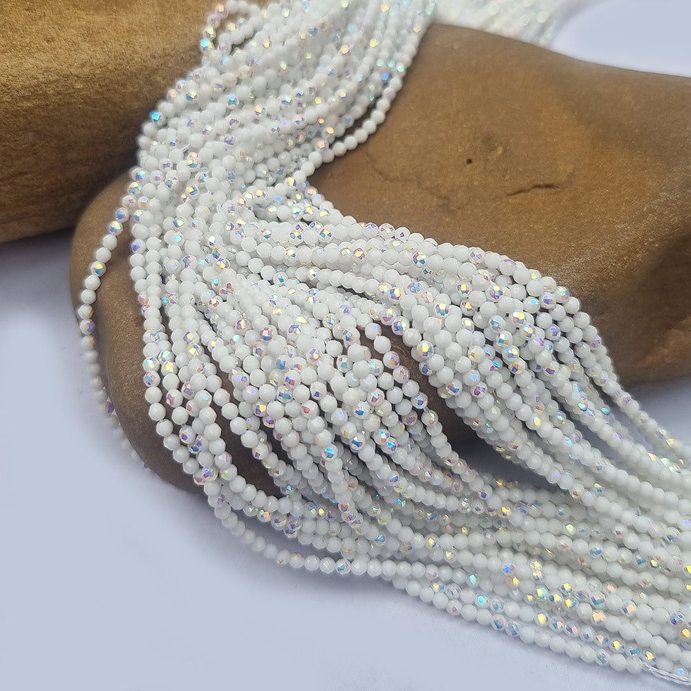 Per LINE/STRING PACK' 2 MM MINI DUAL SHADE HYDRO BEADS' 14-15 INCHES LONG