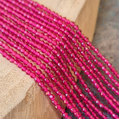 5 LINES PACK' 2 MM MINI HYDRO BEADS' 14-15 INCHES LONG