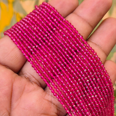 5 LINES PACK' 2 MM MINI HYDRO BEADS' 14-15 INCHES LONG