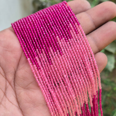 1 LINE/STRING PACK' 2 MM MINI DUAL SHADE HYDRO BEADS' 14-15 INCHES LONG