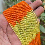 1 LINE/STRING PACK' 2 MM MINI DUAL SHADE HYDRO BEADS' 14-15 INCHES LONG