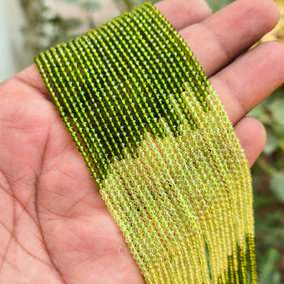 1 LINE/STRING PACK' 2 MM MINI DUAL SHADE HYDRO BEADS' 14-15 INCHES LONG