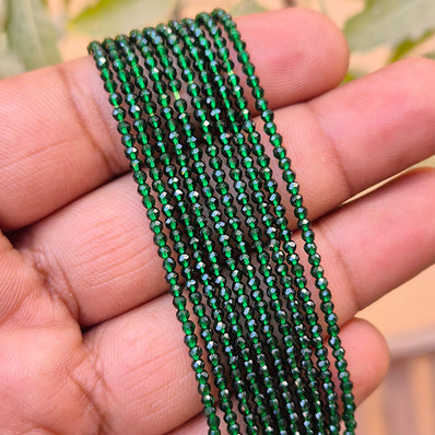 5 LINES PACK' 2 MM MINI HYDRO BEADS' 14-15 INCHES LONG