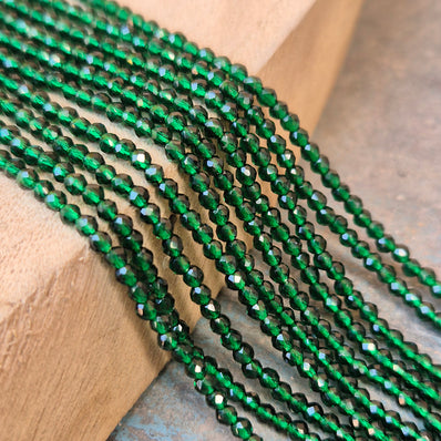 5 LINES PACK' 2 MM MINI HYDRO BEADS' 14-15 INCHES LONG