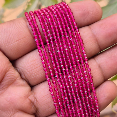 5 LINES PACK' 2 MM MINI HYDRO BEADS' 14-15 INCHES LONG