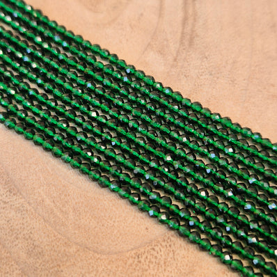 5 LINES PACK' 2 MM MINI HYDRO BEADS' 14-15 INCHES LONG