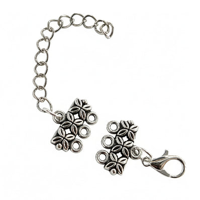 10pcs antique silver extension chain for multi row necklace and bracelets making