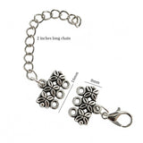 10pcs antique silver extension chain for multi row necklace and bracelets making