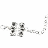 10pcs Silver antique extension chain findings for multi row necklace and bracelets making