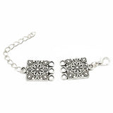 10pcs 3 row extension chain for necklace and bracelets making Silver antique