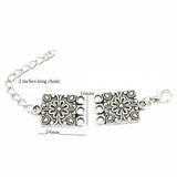 10pcs 3 row extension chain for necklace and bracelets making Silver antique