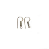 10Pairs (20pcs) Silver 925 plated earring hook, 925 stamped