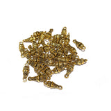 40pcs Gold double loop connector findings for jewelry making size about 5z14mm
