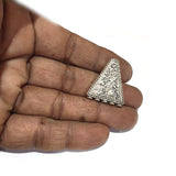 10 PCS PACK, 5 HOLE SPACER BAR, OXIDIZED SILVER PLATED, IN SIZE ABOUT 27x23 MM, BEST FOR MULTI ROW JEWELRY MAKING