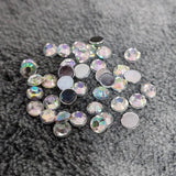 500 Pcs pack Round Acrylic stone for adornment Size 4mm mentioned on image
