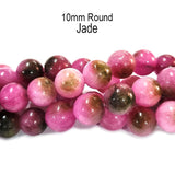 NATURAL ONYX FACETED ROUND BEADS STRANDS, COLORFUL, 10MM, HOLE: 1MM, ABOUT 37~38PCS/STRAND