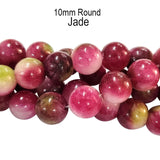 NATURAL ONYX FACETED ROUND BEADS STRANDS, COLORFUL, 10MM, HOLE: 1MM, ABOUT 37~38PCS/STRAND