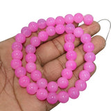 1 STRNG/LINE PACK' 10 MM GLASS BEADS' APPROX 40~41 PIECES