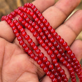 2 STRANDS/ LINES, 4MM ROUND IMITATION JADE GLASS BEADS STRANDS, HOLE: 1.1~1.3MM, ABOUT 400PCS/STRAND, 31.4INCHES NO RETURN OR EXCHANGE DUE TO SPRAY PAINTED BAKED BEADS