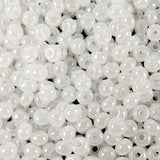 SPECIAL COLOR' OPAL WHITE' 20 GRAM BAG 11/0 SIZE ABOUT 2MM TINY CZECHOSLOVAKIA BEAD IMPORTED