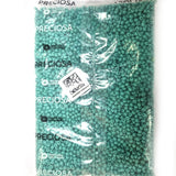 Preciosa Czech Glass Seed Beads 6/0 Size (4mm) Sold Per pack of 20 Grams, Teal Opaque Color