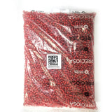 Preciosa Czech Glass Seed Beads 6/0 Size (4mm) Sold Per pack of 20 Grams, Red Silver line color