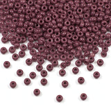Preciosa Czech Glass Seed Beads 6/0 Size (4mm) Sold Per pack of 20 Grams, Red Opaque Color