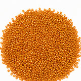25grams pkg. 11/0 Size (2mm) Dark  Gold, Metallic Glass Seed Beads, Matubo Czech Beads