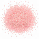 25grams Pkg. 11/0 size (2mm) Inside color Glass seed beads, Matubo Czech Glass Beads, Pink color